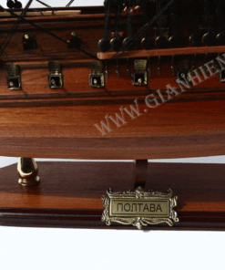 Mô Hình Thuyền Gỗ Lưu Niệm POLTAVA 5