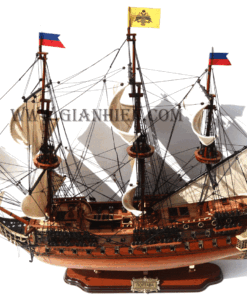 Mô Hình Thuyền Gỗ Lưu Niệm POLTAVA 6