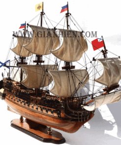 Mô Hình Thuyền Gỗ Lưu Niệm POLTAVA 9