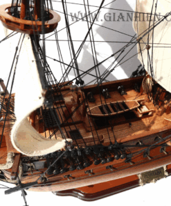 Mô Hình Thuyền Gỗ Lưu Niệm POLTAVA 13
