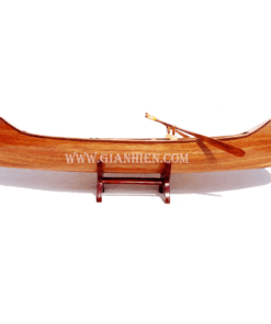 INDIAN GIRL CANOE