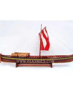 SKULDELEV 2 VIKING SHIP - CLINKER BUILT