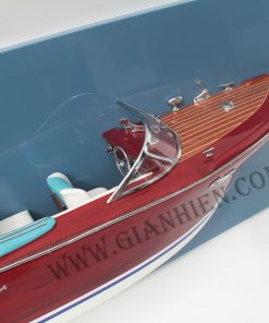 Mô Hình Thuyền Gỗ Trang Trí RIVA AQUARAMA 4