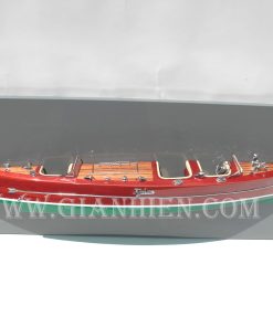 Mô Hình Thuyền Gỗ Trang Trí TYPHOON HAFL-HULL