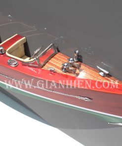 Mô Hình Thuyền Gỗ Trang Trí TYPHOON HAFL-HULL 5