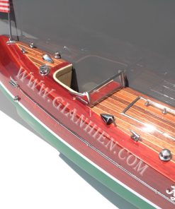 Mô Hình Thuyền Gỗ Trang Trí TYPHOON HAFL-HULL 6
