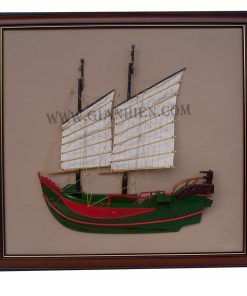 CHINESE JUNK HALF-HULL