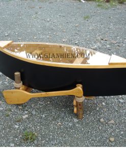 BOAT TABLE DARK BLUE PAINTED