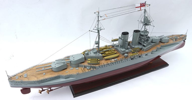 Mô Hình Tàu Thuyền Cao Cấp HMS WARSPITE