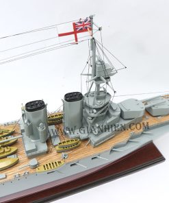 Mô Hình Tàu Thuyền Cao Cấp HMS WARSPITE