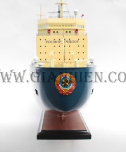 mô hình thuyền gỗ trang trí công ty Gia Nhiên 4