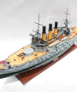 Mô Hình Thuyền Gỗ Lưu Niệm IMPERIAL RUSSIAN BATTLESHIP RETVIZAN 3