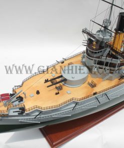 Mô Hình Thuyền Gỗ Lưu Niệm IMPERIAL RUSSIAN BATTLESHIP RETVIZAN 4