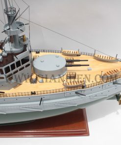 Mô Hình Thuyền Gỗ Lưu Niệm IMPERIAL RUSSIAN BATTLESHIP RETVIZAN 8