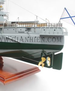 Mô Hình Thuyền Gỗ Lưu Niệm IMPERIAL RUSSIAN BATTLESHIP RETVIZAN 9