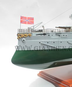 Mô Hình Thuyền Gỗ Lưu Niệm IMPERIAL RUSSIAN BATTLESHIP RETVIZAN 10