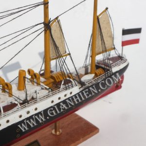 Mô Hình Thuyền Gổ ELBE 20CM 5