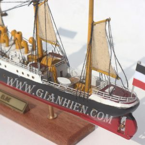 Mô Hình Thuyền Gổ ELBE 20CM 4