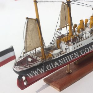 Mô Hình Thuyền Gổ ELBE 20CM 2