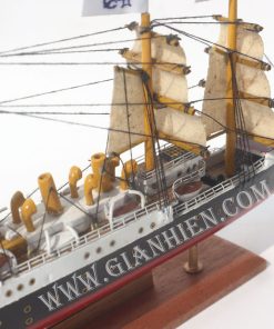 Mô Hình Thuyền Gổ ELBE 20CM 1