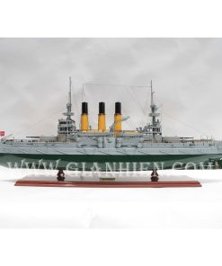 Mô Hình Thuyền Gỗ Lưu Niệm IMPERIAL RUSSIAN BATTLESHIP RETVIZAN 2