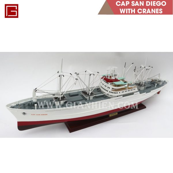 2 Cap San Diego Ship With Cranes