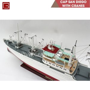 5 Cap San Diego Ship With Cranes
