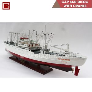 7 Cap San Diego Ship With Cranes