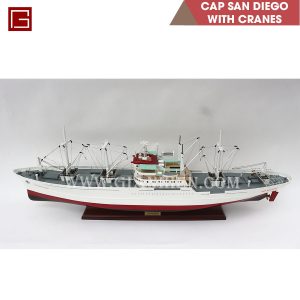 9 Cap San Diego Ship With Cranes
