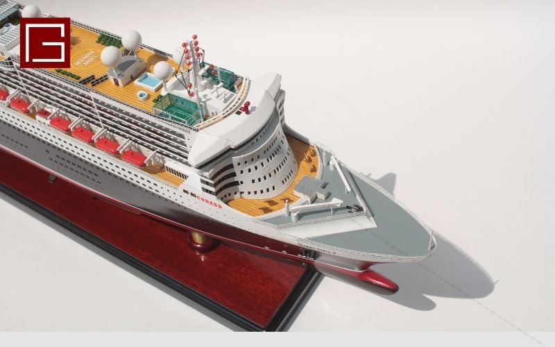Queen Mary 2 Mo Hinh Tau Vien Duong Anh Quoc 4 Queen Mary 2 Mo Hinh Tau Vien Duong Anh Quoc 4