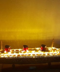 Ss Normandie With Lights (4)