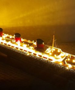 Ss Normandie With Lights (7)