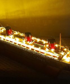 Ss Normandie With Lights (9)