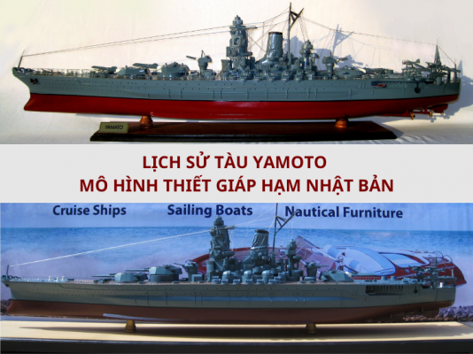 Lich Su Tau Yamato Mo Hinh Thiet Giap Ham Nhat Ban