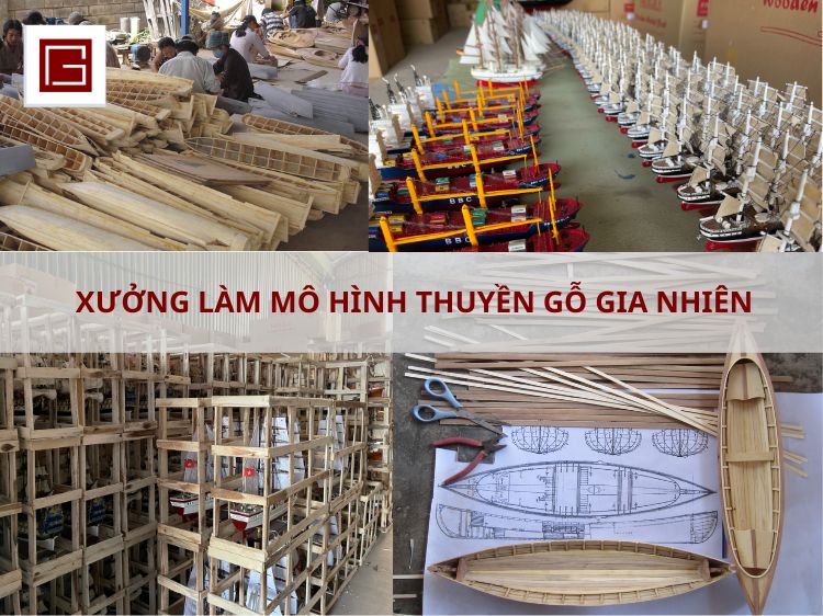 Xuong Lam Mo Hinh Thuyen Go Gia Nhien Mua Mo Hinh Gia Goc