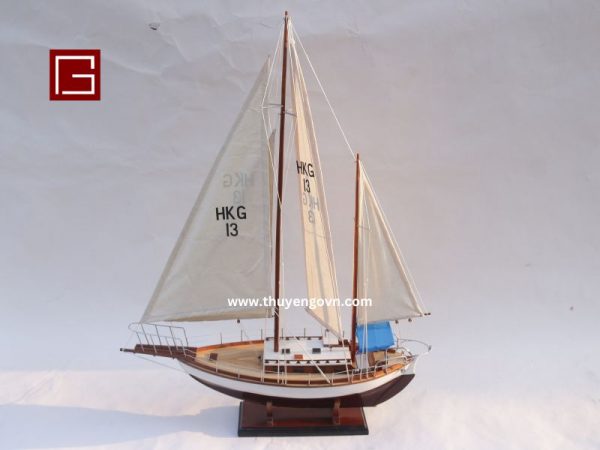 Jadalinkir Yatch Model Boat 60cm (5)