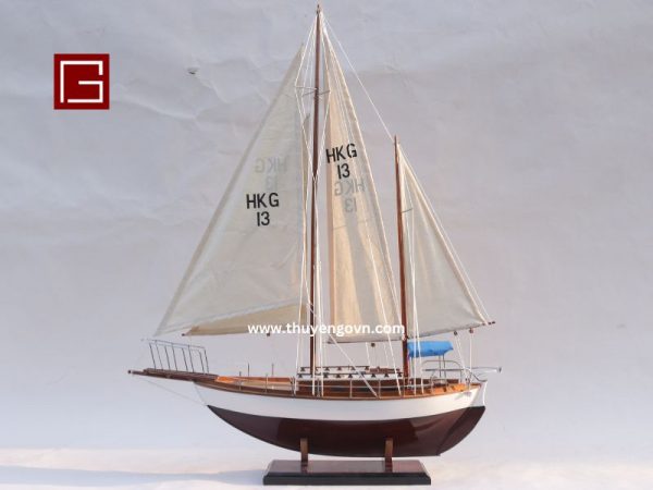 Jadalinkir Yatch Model Boat 60cm (7)