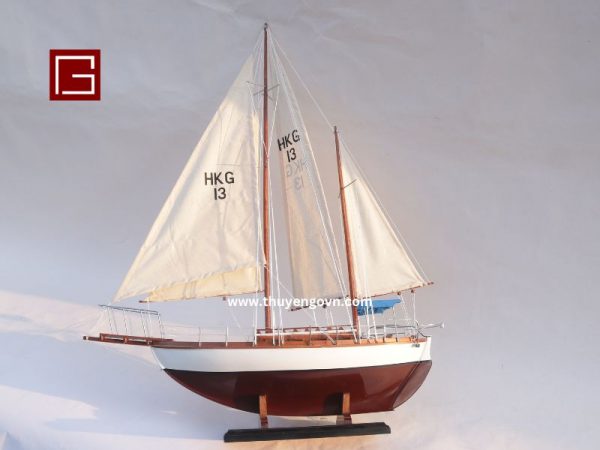 Jadalinkir Yatch Model Boat 60cm (9)
