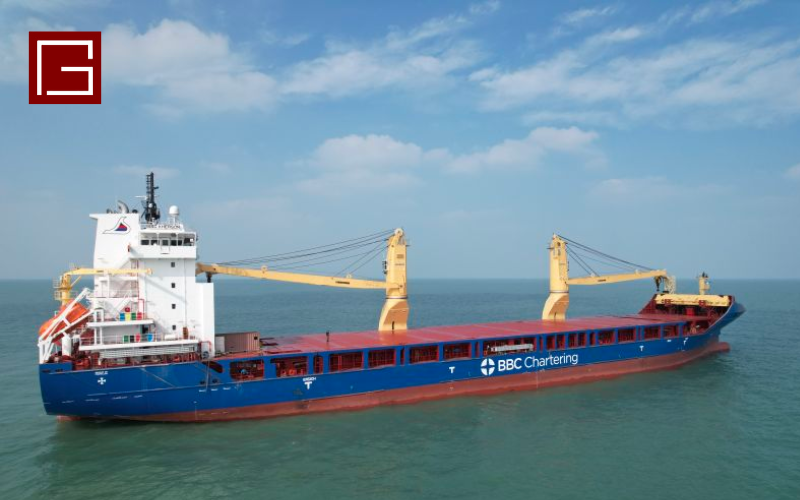 Mô Hình Tàu Bulk - Tàu Hàng Rời Trang Trí - Gia nhiên