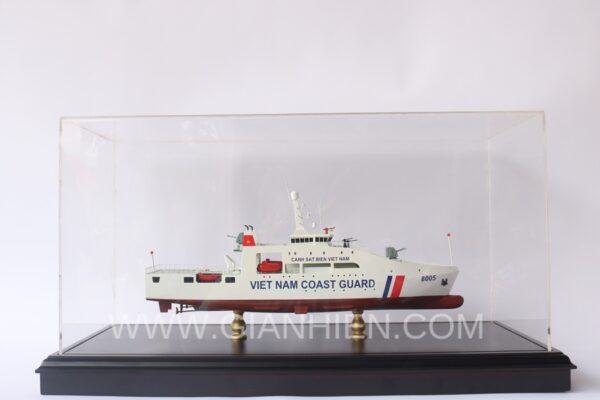 VIET NAM COAST GUARD 8005 WITH DISPLAY CASE-17