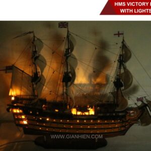 HMS VICTORY WITH LIGHTS-12