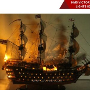 HMS VICTORY WITH LIGHTS-13