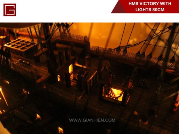 HMS VICTORY WITH LIGHTS-17