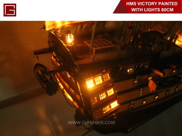 HMS VICTORY WITH LIGHTS-18