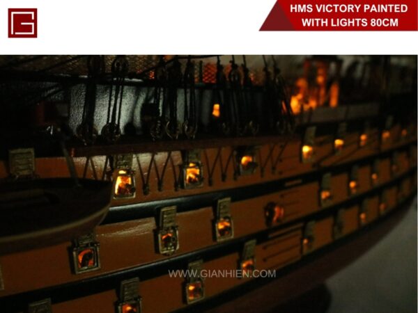 HMS VICTORY WITH LIGHTS-19