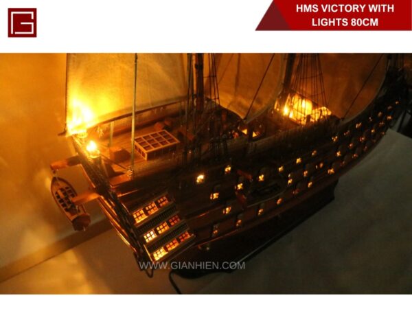 HMS VICTORY WITH LIGHTS-19