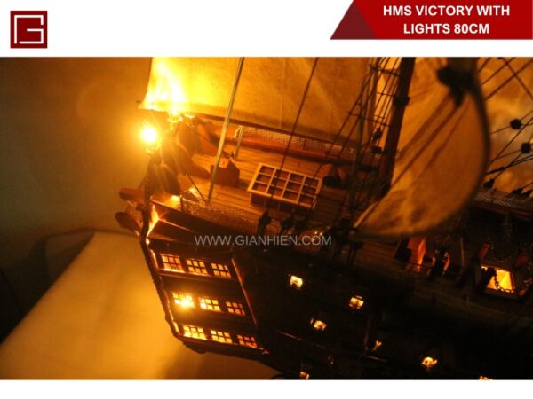 HMS VICTORY WITH LIGHTS-20