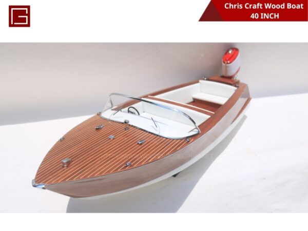 Chris Craft Wood Boat-10