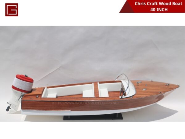 Chris Craft Wood Boat-15