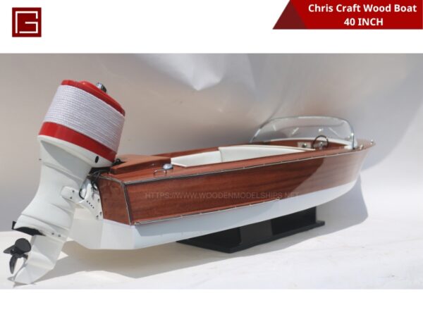 Chris Craft Wood Boat-20